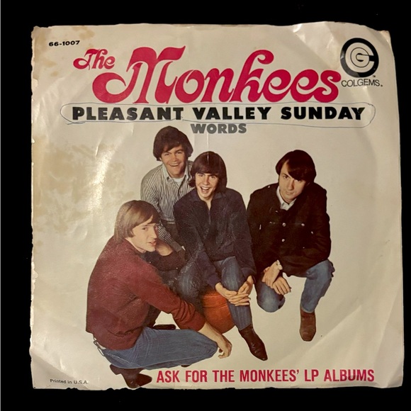 THE MONKEES VINYL 45 RECORD with ORIG SLEEVE - Picture 4 of 4